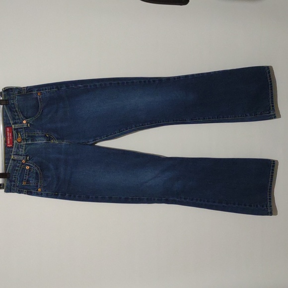Vintage Levi's 515 Nouveau Retro Y2K Style  Low Rise Boot Cut Jeans size 6 - Picture 4 of 17